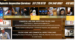 Desktop Screenshot of majesticinspections.com